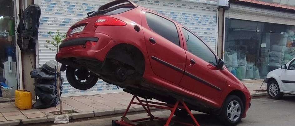 تعمیر باک ۲۰۷